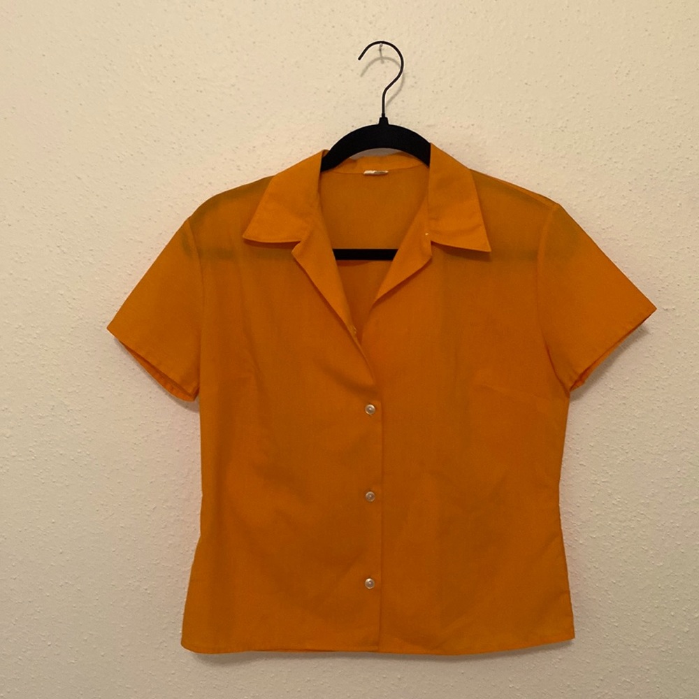 Vintage button down short sleeve